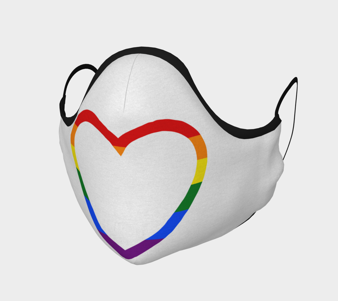 Heartful Pride Mask