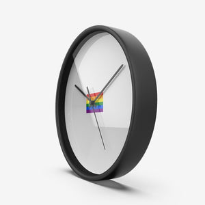 Gay Pride - Wall Clock Silent Non Ticking Quality Quartz