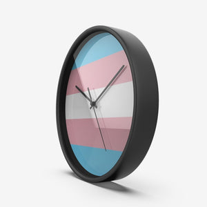 Transgender Pride - Wall Clock Silent Non Ticking Quality Quartz