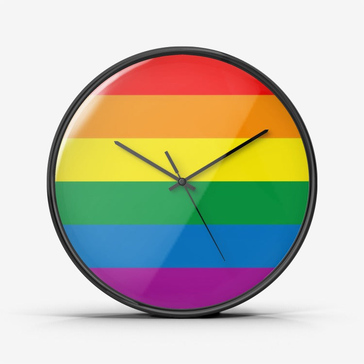 Pride - Wall Clock Silent Non Ticking Quality Quartz