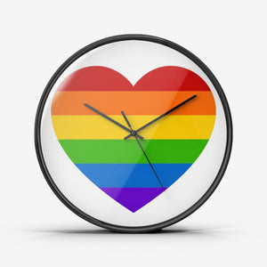 Heartful Pride - Wall Clock Silent Non Ticking Quality Quartz