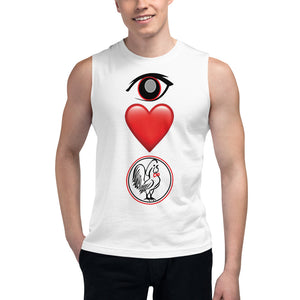 Muscle Shirt Eye Love