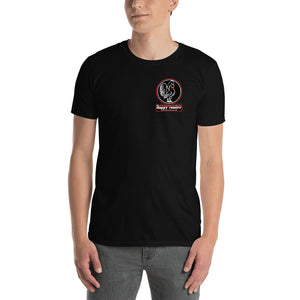 Short-Sleeve Unisex T-Shirt Small Logo Black