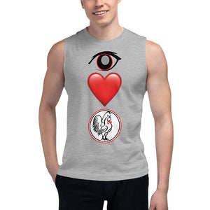 Muscle Shirt Eye Love